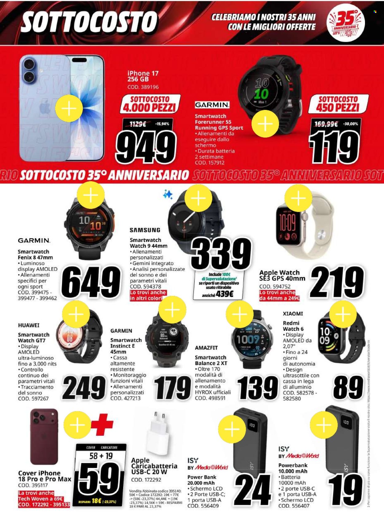 Volantino MediaWorld - 6/10/2026 - 18/10/2026. Pagina 10