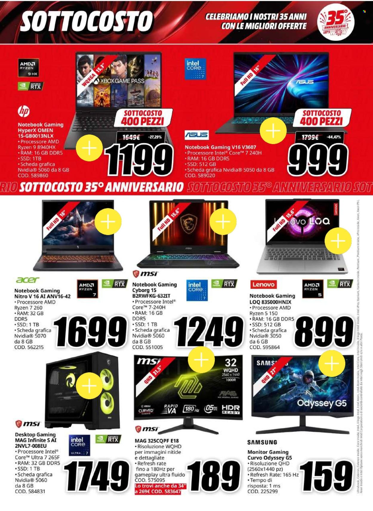 Volantino MediaWorld - 6/10/2026 - 18/10/2026. Pagina 16