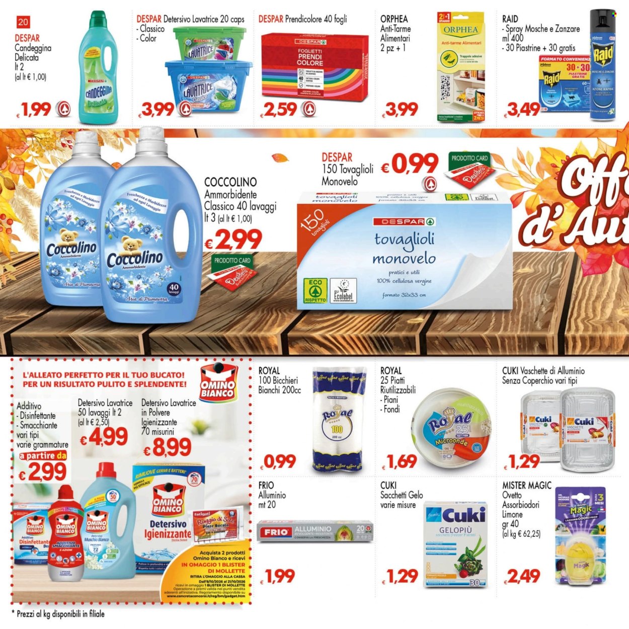 Volantino Despar - 8/10/2026 - 21/10/2026. Pagina 20
