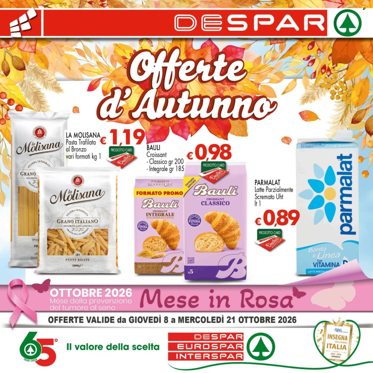 Volantino Eurospar - 8/10/2026 - 21/10/2026. Pagina 1