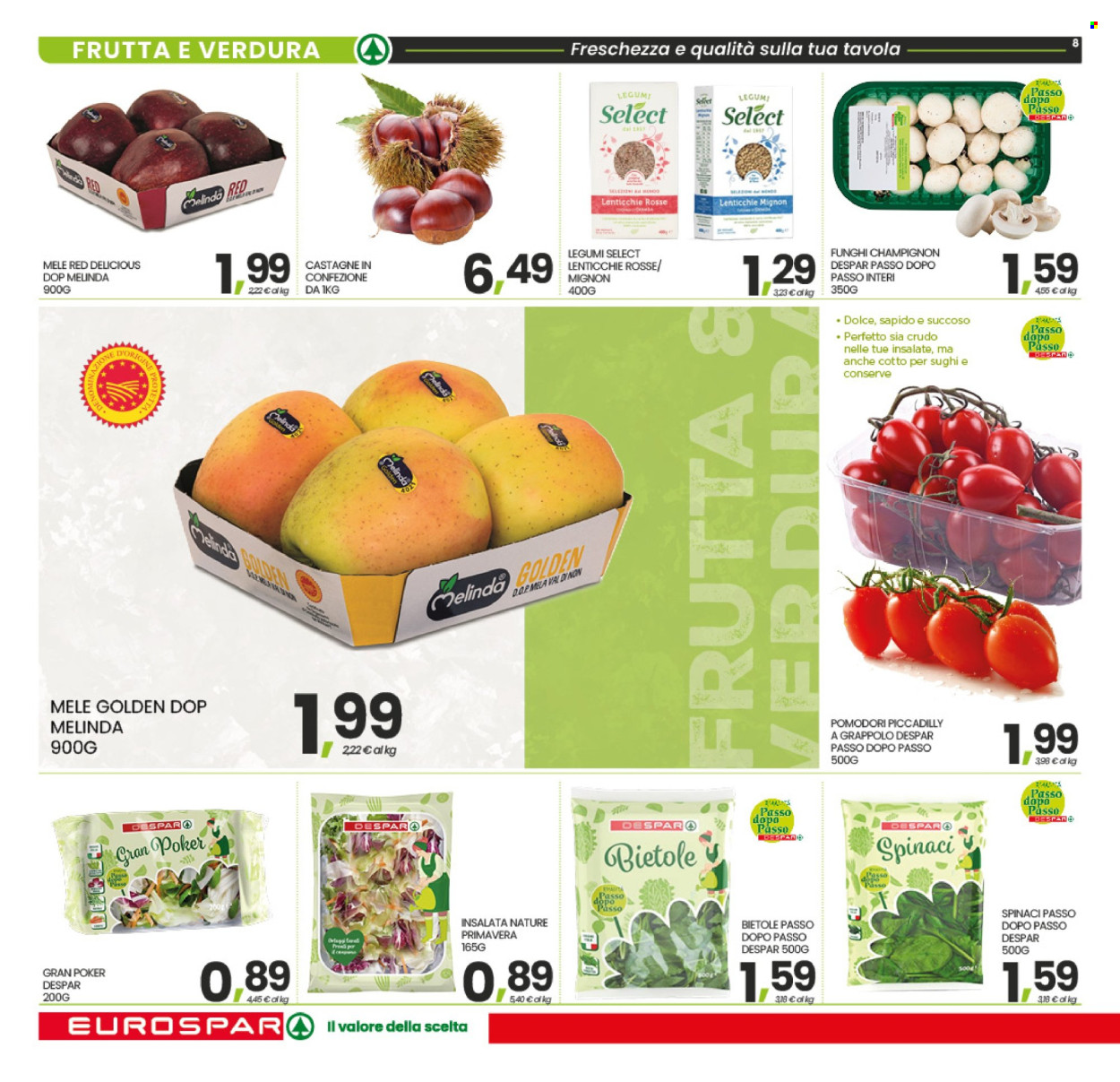 Leták Eurospar - 12.10.2026 - 17.10.2026. Strana 8