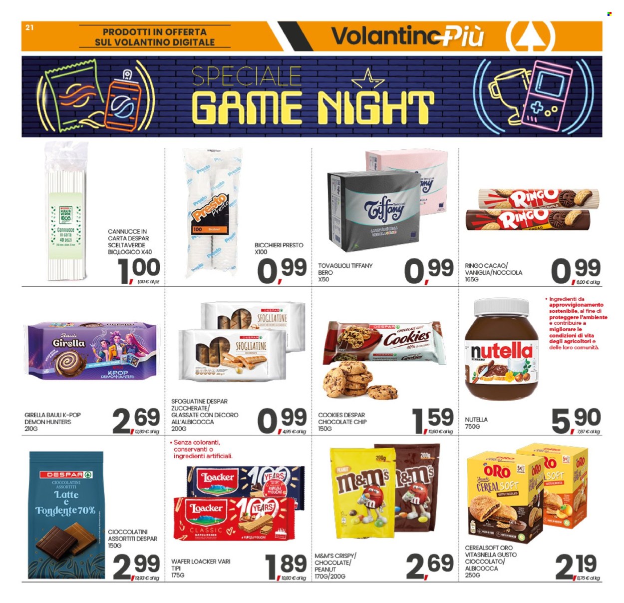 Volantino Eurospar - 12/10/2026 - 17/10/2026. Pagina 21