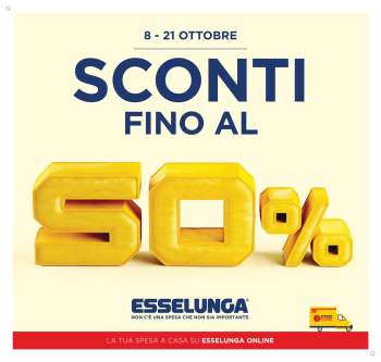 Volantino Esselunga - 8/10/2026 - 21/10/2026.