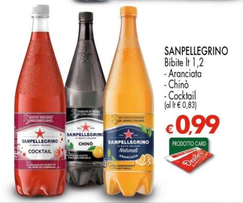 SANPELLEGRINO Bibite lt 1,2