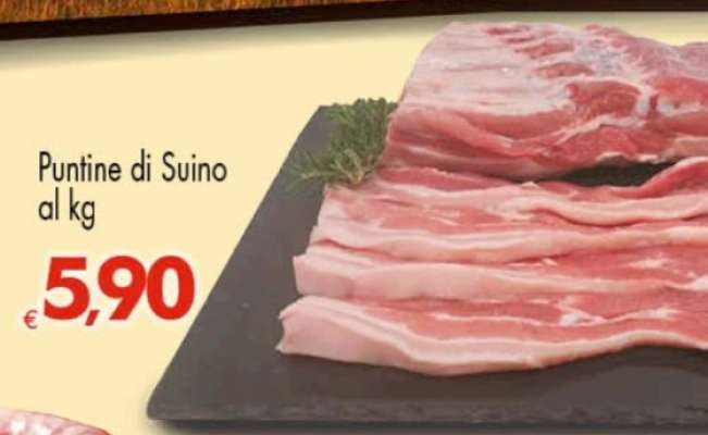 Puntine di Suino al kg