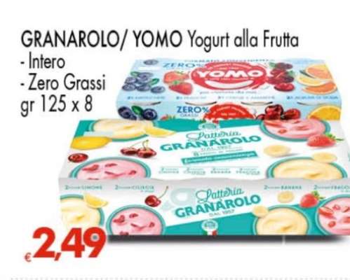 GRANAROLO/YOMO Yogurt alla Frutta