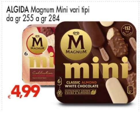 ALGIDA Magnum Mini vari tipi