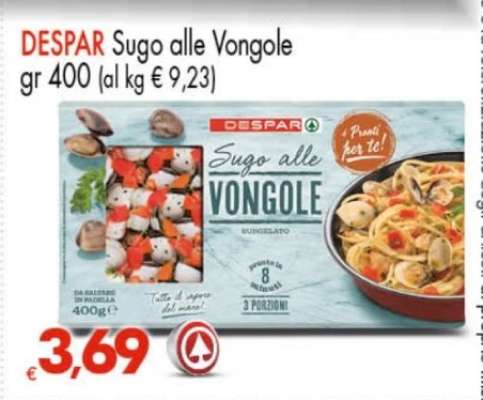 DESPAR Sugo alle Vongole