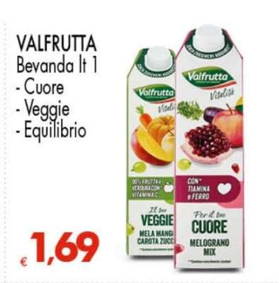 VALFRUTTA Bevanda lt 1