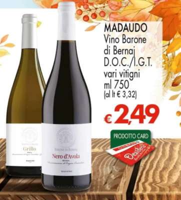 MADAUDO Vino Barone di Bernaj