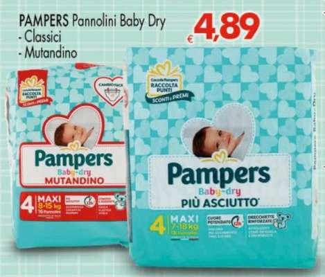 PAMPERS Pannolini Baby Dry