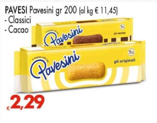 PAVESI Pavesini gr 200