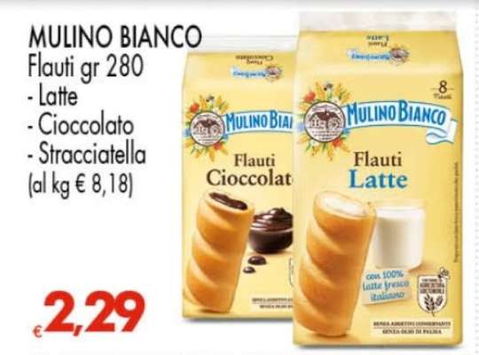 MULINO BIANCO Flauti gr 280