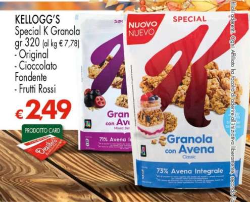 KELLOGG'S Special K granola