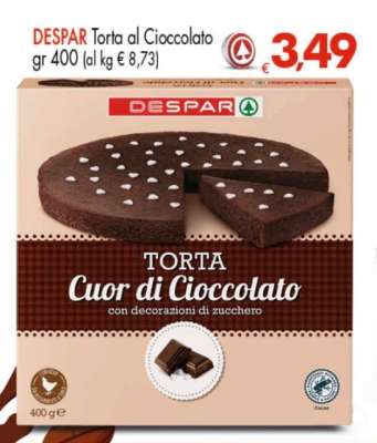 DESPAR Torta al Cioccolato