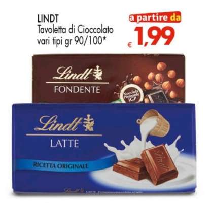 LINDT Tavoletta di Cioccolato