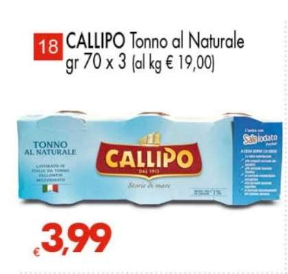 CALLIPO Tonno al Naturale