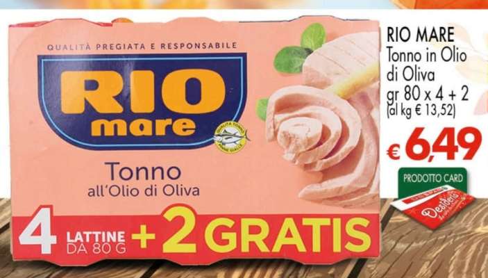 RIO MARE Tonno in Olio di Oliva
