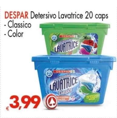 DESPAR Detersivo Lavatrice 20 caps
