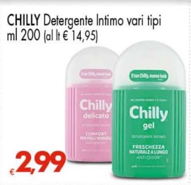 CHILLY Detergente Intimo vari tipi