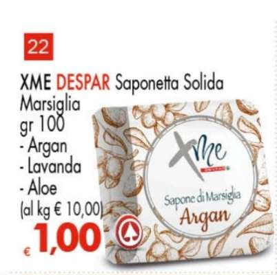 XME DESPAR Saponetta Solida Marsiglia