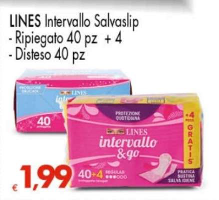 Lines Intervallo salvaslip
