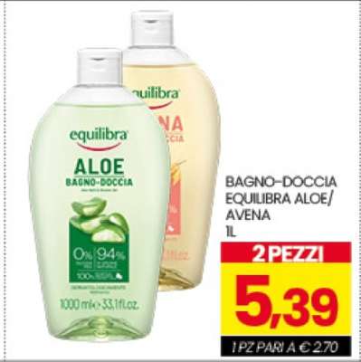 BAGNO–DOCCIA EQUILIBRA ALOE/AVENA