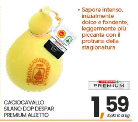 CACIOCAVALLO SILANO DOP DESPAR PREMIUM ALLETTO