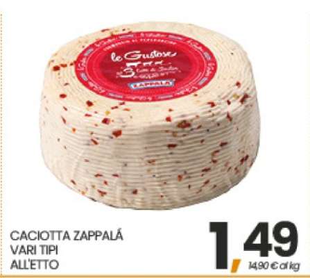 CACIOTTA ZAPPALÀ