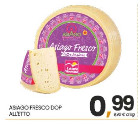 ASIAGO FRESCO DOP ALL'ETTO