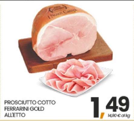 PROSCIUTTO COTTO FERRARINI GOLD ALLETTO
