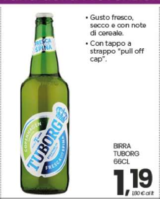 BIRRA TUBORG 66CL