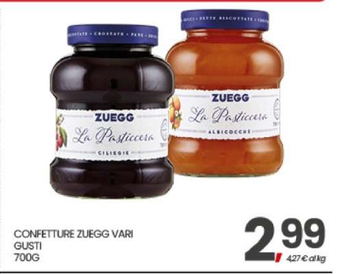 CONFETTURE ZUEGG VARI GUSTI