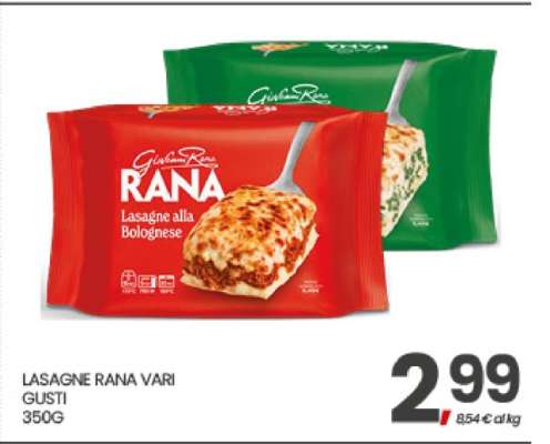 LASAGNE RANA VARI GUSTI