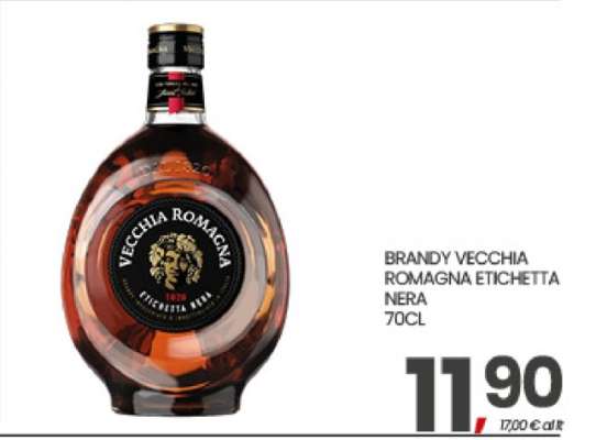 Brandy Vecchia Romagna Etichetta Nera