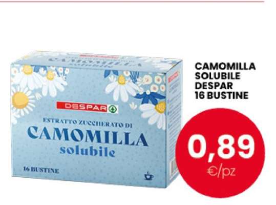 CAMOMILLA SOLUBILE DESPAR 16 BUSTINE
