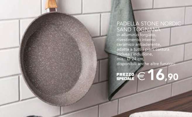 PADELLA STONE NORDIC SAND TOGNANA