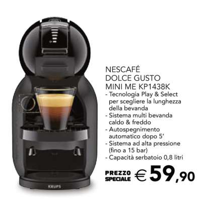 NESCAFÉ DOLCE GUSTO MINI ME KP1438K