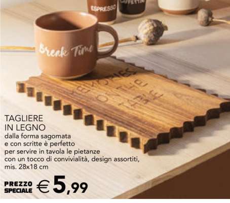 TAGLIERE IN LEGNO