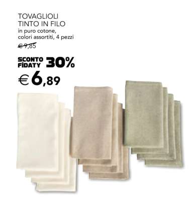 TOVAGLIOLI TINTO IN FILO