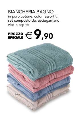 BIANCHERIA BAGNO