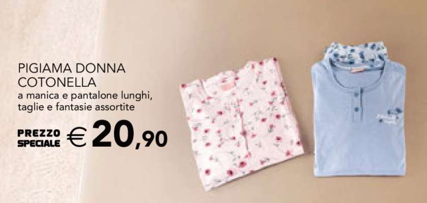 Pigiama Donna Cotonella