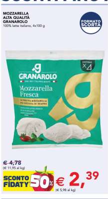 Mozzarella Alta Qualità Granarolo