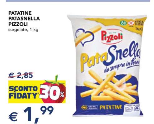Patatine Patasnella Pizzoli
