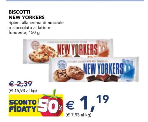 BISCOTTI NEW YORKERS