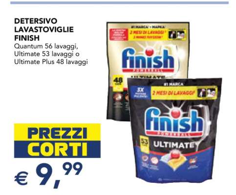 DETERSIVO LAVASTOVIGLIE FINISH