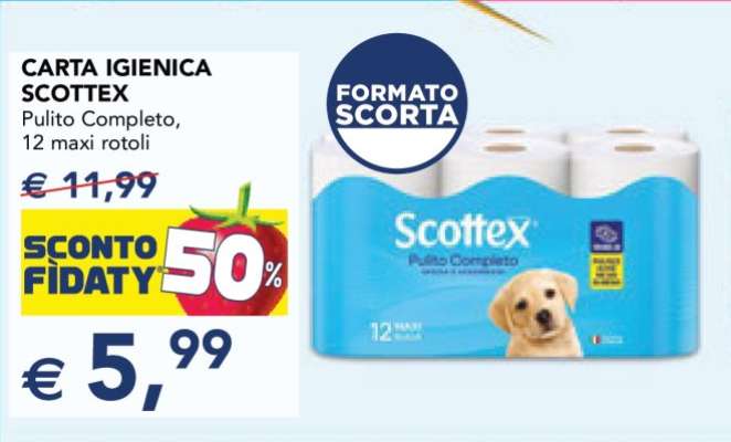 Carta Igienica Scottex