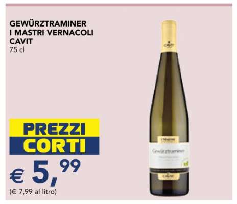 Gewürztraminer I Mastri Vernacoli Cavit