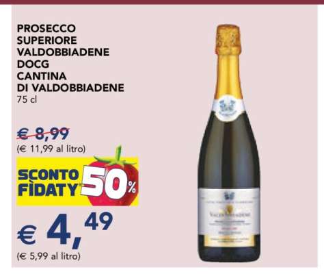 Prosecco Superiore Valdobbiadene DOCG Cantina di Valdobbiadene
