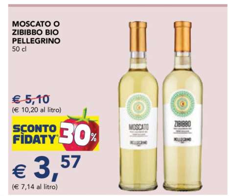 MOSCATO O ZIBIBBO BIO PELLEGRINO